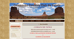 Desktop Screenshot of comanchecountryclub.fr